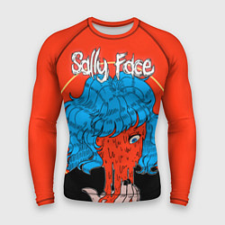 Рашгард мужской Sally Face: Bloody Horror, цвет: 3D-принт