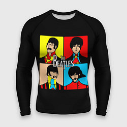 Рашгард мужской The Beatles: Pop Art, цвет: 3D-принт