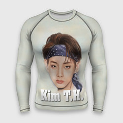 Рашгард мужской BTS Kim T.H., цвет: 3D-принт