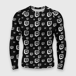 Мужской рашгард Twitch: Black Pattern