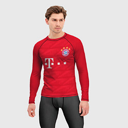 Рашгард мужской FC Bayern: Home 19-20, цвет: 3D-принт — фото 2