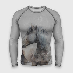 Рашгард мужской Лошадь, цвет: 3D-принт