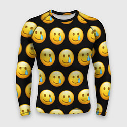 Рашгард мужской New Emoji, цвет: 3D-принт