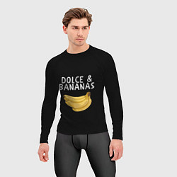 Рашгард мужской Dolce and Bananas, цвет: 3D-принт — фото 2