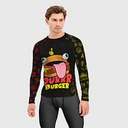 Рашгард мужской Fortnite Durrr Burger, цвет: 3D-принт — фото 2