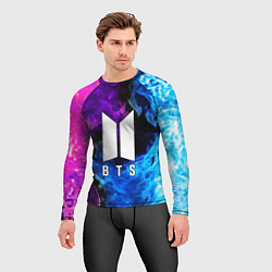 Рашгард мужской BTS, цвет: 3D-принт — фото 2