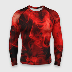 Рашгард мужской Красный дым, цвет: 3D-принт