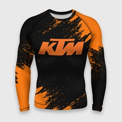 Рашгард мужской KTM, цвет: 3D-принт