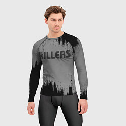 Рашгард мужской The Killers Logo, цвет: 3D-принт — фото 2