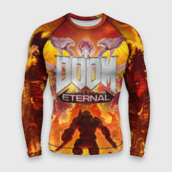Рашгард мужской DOOM Eternal, цвет: 3D-принт