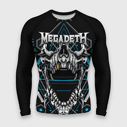 Рашгард мужской Megadeth, цвет: 3D-принт