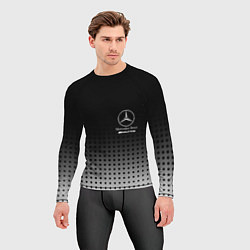 Рашгард мужской Mercedes-Benz, цвет: 3D-принт — фото 2