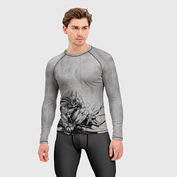 Рашгард мужской Batman: Arkham Knight, цвет: 3D-принт — фото 2