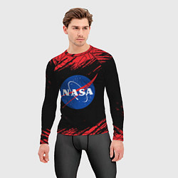 Рашгард мужской NASA НАСА, цвет: 3D-принт — фото 2