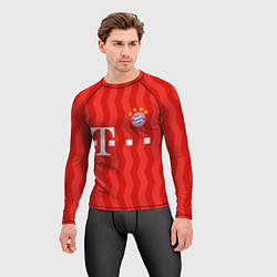 Рашгард мужской FC Bayern Munchen униформа, цвет: 3D-принт — фото 2