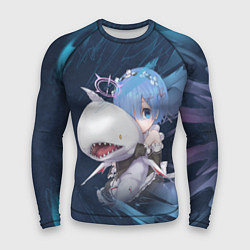 Рашгард мужской Re: Zero Жизнь с нуля, цвет: 3D-принт