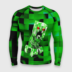 Рашгард мужской Minecraft creeper, цвет: 3D-принт