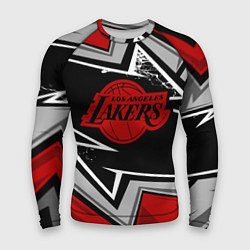 Мужской рашгард LA LAKERS RED