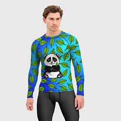 Рашгард мужской Панда, цвет: 3D-принт — фото 2
