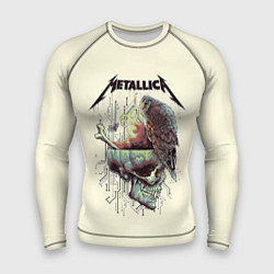 Рашгард мужской Metallica, цвет: 3D-принт