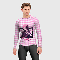 Рашгард мужской Незуко Камадо, цвет: 3D-принт — фото 2