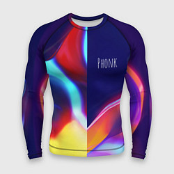 Рашгард мужской Phonk Neon, цвет: 3D-принт