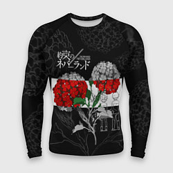 Мужской рашгард Обещанный Неверленд Цветы Вида