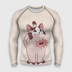 Рашгард мужской Pop Cat, цвет: 3D-принт