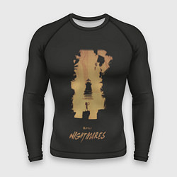 Рашгард мужской Little Nightmares 2, цвет: 3D-принт