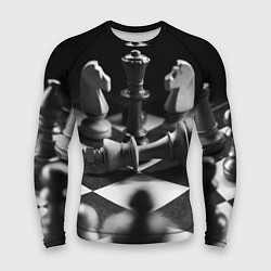 Рашгард мужской Шахматы, цвет: 3D-принт