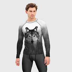 Рашгард мужской Волк, цвет: 3D-принт — фото 2