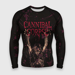 Рашгард мужской Cannibal Corpse Skeleton, цвет: 3D-принт