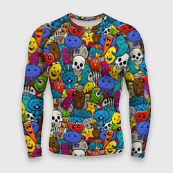 Рашгард мужской Граффити, цвет: 3D-принт