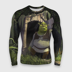 Рашгард мужской Shrek: Somebody Once Told Me, цвет: 3D-принт