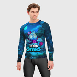 Рашгард мужской Сквик Squeak Brawl Stars, цвет: 3D-принт — фото 2