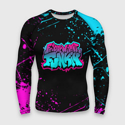 Рашгард мужской FRIDAY NIGHT FUNKIN NEON, цвет: 3D-принт