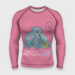 Рашгард мужской 21 pilots scaled and icy dragon, цвет: 3D-принт