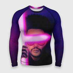 Рашгард мужской The Weeknd - Blinding Lights, цвет: 3D-принт