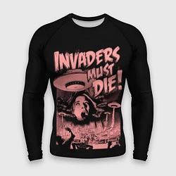 Рашгард мужской Invaders must die, цвет: 3D-принт