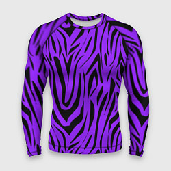 Рашгард мужской Абстрактный узор зебра, цвет: 3D-принт
