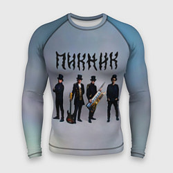 Рашгард мужской Пикник группа, цвет: 3D-принт