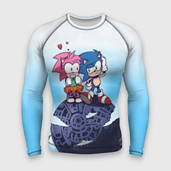 Рашгард мужской SONIC AMY ROSE Z, цвет: 3D-принт