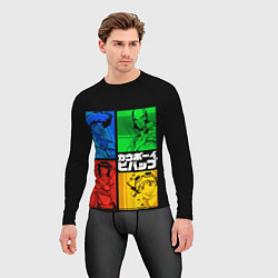 Рашгард мужской Ковбой Бибоп, цвет: 3D-принт — фото 2