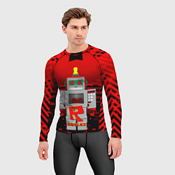 Рашгард мужской ROBO ROBLOX РОБЛОКС Z, цвет: 3D-принт — фото 2