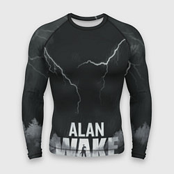 Рашгард мужской Alan Wake Dark Place, цвет: 3D-принт