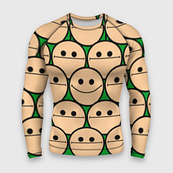 Рашгард мужской Cyanide & Happiness Face Sure, цвет: 3D-принт