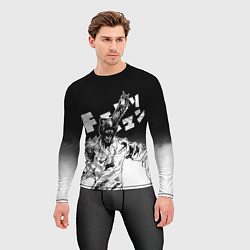 Рашгард мужской Человек-бензопила Chainsaw Man, цвет: 3D-принт — фото 2