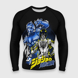 Рашгард мужской Бруно Буччеллати - JoJos Bizarre Adventure, цвет: 3D-принт