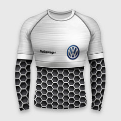Рашгард мужской Volkswagen Стальная решетка, цвет: 3D-принт