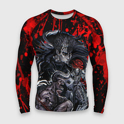 Рашгард мужской Берсерк силуэт Гатца и злодеи Кентаро Миура, цвет: 3D-принт